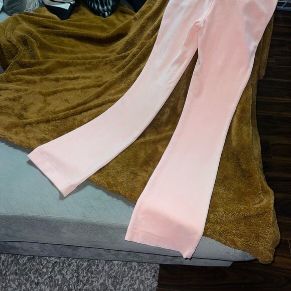 Alexander Wang Women's Size 0 Peak Stacked Pants in Quartz Pink EUC $595 - Picture 10 of 12